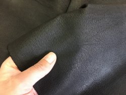 morceaux de cuir de pécari noir souple vêtement Cuirenstock