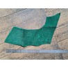 Morceau de cuir de requin - Vert menthe - maroquinerie - Cuir en Stock