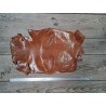 peau de cuir de lézard - brun tabac - bijou - accessoire - Cuir en stock