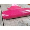 Peau de cuir de lézard - pink - accessoire bijou marqueterie - Cuir en Stock