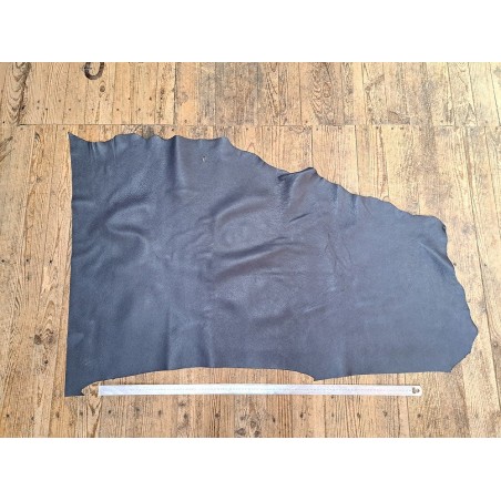 Demi peau de cuir de vache - cobalt foncé - Maroquinerie - cuirenstock