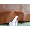 Demi peau de vachette lisse - nuts - maroquinerie - cuir en stock