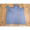Demi-peau de cuir de veau - bleu horizon - maroquinerie - ameublement - cuir en stock