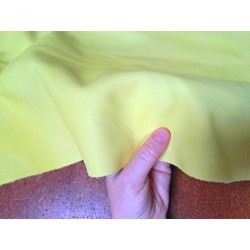 Demi peau de vachette lisse - soleil doux - maroquinerie - cuirenstock