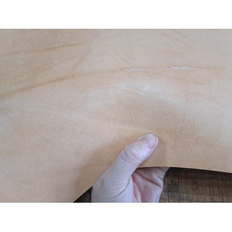 Collet de cuir de vache – Tannage végétal raide 2ᵉ choix - C -