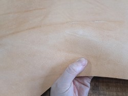 Collet de cuir de vache – Tannage végétal raide 2ᵉ choix - C -