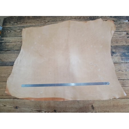 Collet de cuir de vache – Tannage végétal raide 2ᵉ choix - C -