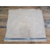 Morceau de cuir collet vache tannage végétal nubuck - Sable
