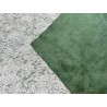 Peau de veau velours façon écorce - vert - Maroquinerie - Cuir en Stock