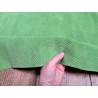peau de veau velours - vert clair - maroquinerie - ameublement - cuirenstock