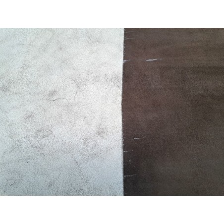 Peau de veau velours vintage - Chocolat - Cuirenstock