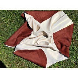 Peau de veau velours vintage nacrée - musca - maroquinerie - cuirenstock