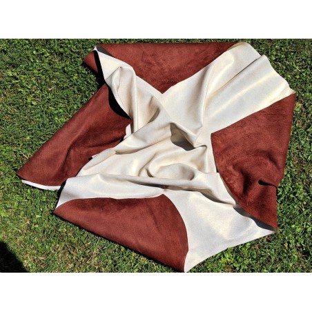 Peau de veau velours vintage nacrée - musca - maroquinerie - cuirenstock