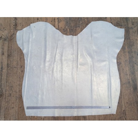 Peau de veau velours vintage nacrée - musca - maroquinerie - cuir en stock