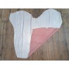 Peau de veau velours vintage nacrée - rose- maroquinerie - cuirenstock