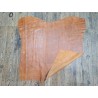 Peau de veau effet vieilli - brun clair - maroquinerie - cuirenstock