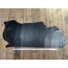 Demi-peau de cuir de veau lisse au tannage souple - Noir - Cuir en Stock