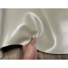 Demi-peau de cuir de veau BOX lisse - tannage ferme - Beige - Cuir en Stock