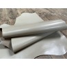 Demi-peau de cuir de veau BOX lisse - tannage ferme - Beige - Cuir en Stock