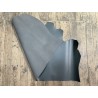 Demi-peau de cuir de veau BOX lisse - tannage ferme - Gris - Cuir en Stock