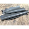 Demi-peau de cuir de veau BOX lisse - tannage ferme - Gris - Cuir en Stock