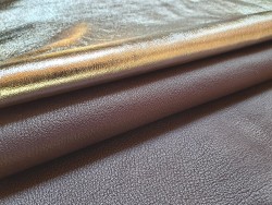 Lot de 2 peaux de cuir de chèvres - C - Cuir en Stock
