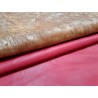 Lot de 2 peaux de cuir d'agneau et de chèvre -D- Cuir en Stock