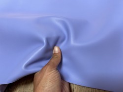Peau de cuir d'agneau lisse lilas - Cuir en Stock