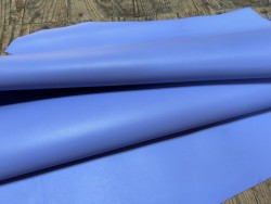 Peau de cuir d'agneau lisse lilas - Cuir en Stock