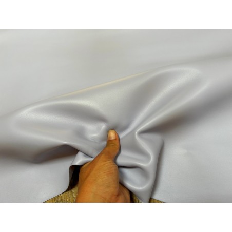 Peau de cuir d'agneau lisse parme - Cuir en Stock