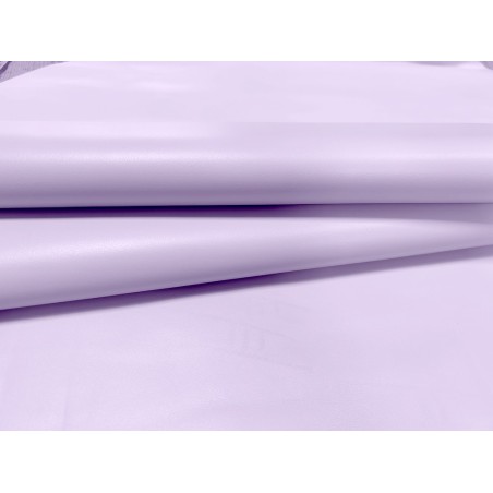 Peau de cuir d'agneau lisse parme - Cuir en Stock