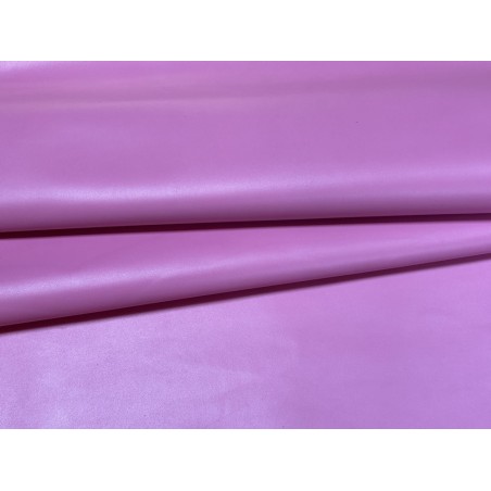 Peau de cuir d'agneau lisse rose chamallow - Cuir en Stock