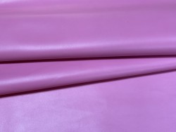Peau de cuir d'agneau lisse rose chamallow - Cuir en Stock
