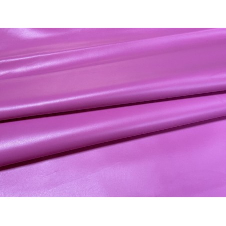 Peau de cuir d'agneau lisse rose pink - Cuir en Stock
