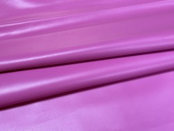 Peau de cuir d'agneau lisse rose pink - Cuir en Stock