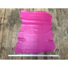 Peau de cuir d'agneau lisse rose fuchsia - Cuir en Stock