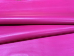 Peau de cuir d'agneau lisse rose fuchsia - Cuir en Stock