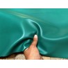 Peau de cuir d'agneau lisse vert - Cuir en Stock