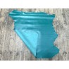 Peau de cuir d'agneau lisse vert - Cuir en Stock