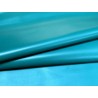 Peau de cuir d'agneau lisse vert - Cuir en Stock