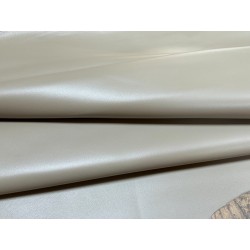 Peau de cuir d'agneau lisse greige - Cuir en Stock