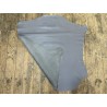 Peau de cuir d'agneau lisse gris souris - Cuir en Stock