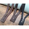Lot de fermetures eclair - assortiment - cuirenstock