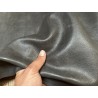 Demi-peau de cuir de veau lisse au tannage souple - Brun vieilli - Cuir en Stock