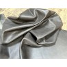 Demi-peau de cuir de veau lisse au tannage souple - Brun vieilli - Cuir en Stock