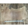 Demi-peau de cuir de veau lisse au tannage souple - Sable - Cuir en Stock