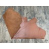 Demi-peau de cuir de veau lisse au tannage souple - Gold - Cuir en Stock