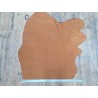Demi-peau de veau nubuck - CARAMEL -A- Maroquinerie - Cuir en Stock