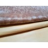Lot de 2 peaux de cuir d'agneau et de chèvre - A - Cuir en Stock