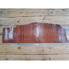 Bande de collet tannage végétal effet crocodile - Noisette